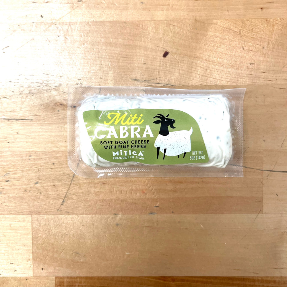 MITICA MITI CABRA Soft Goat Cheese Log with Fine Herbs 142g log