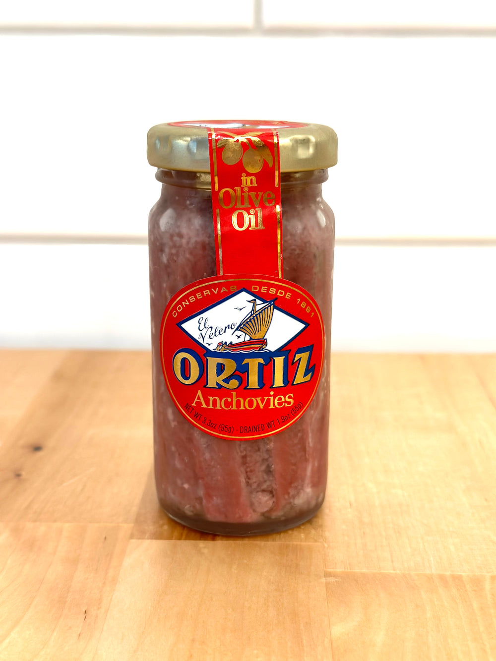 ORTIZ Anchovies in Jar