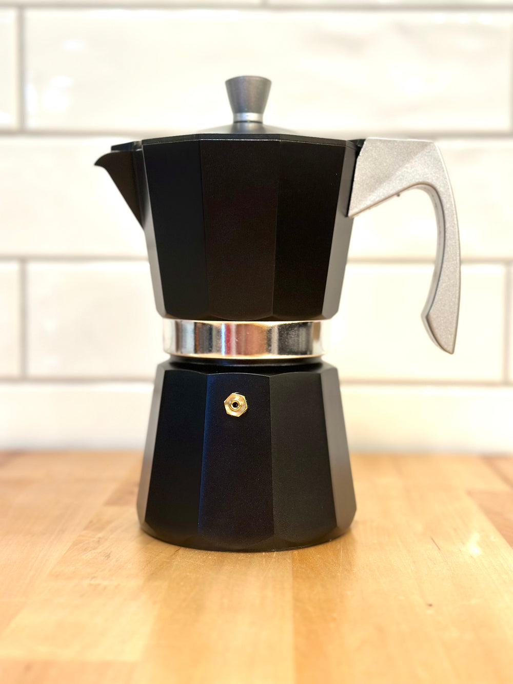 IBILI Evva Black Espresso Coffee Maker 6 Cups