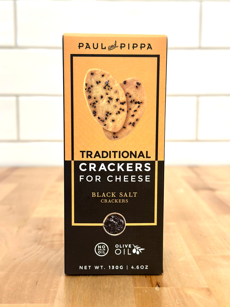 
                  
                    PAUL & PIPPA Black Salt & Quinoa Crackers for Cheese
                  
                