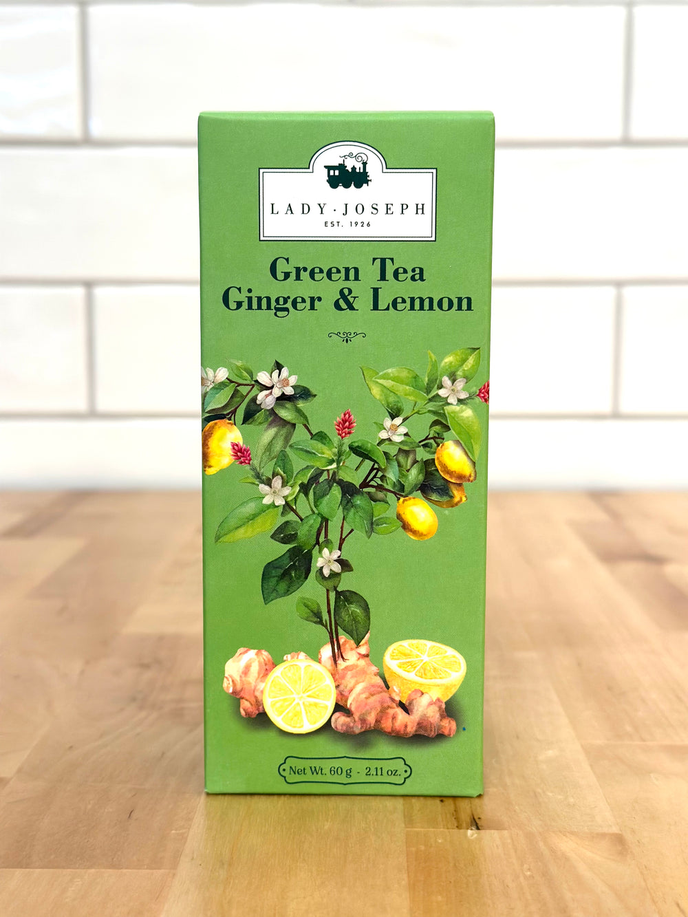 LADY JOSEPH Green Tea Ginger & Lemon