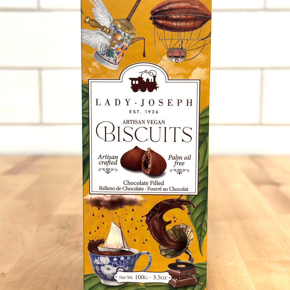 
                  
                    LADY JOSEPH Artisan Vegan Chocolate Filled Biscuits
                  
                