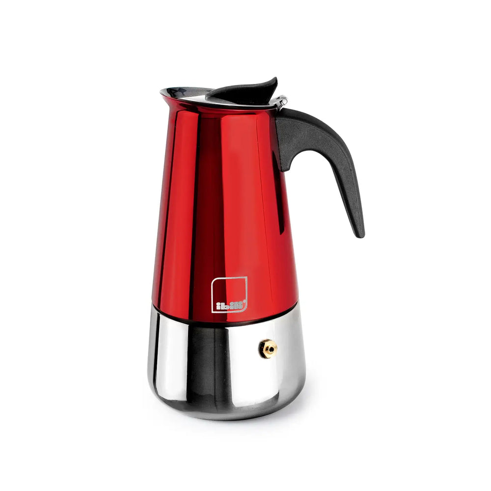 IBILI - Moca RED Stainless Steel Express Coffee Maker 4 Cups (Copy)