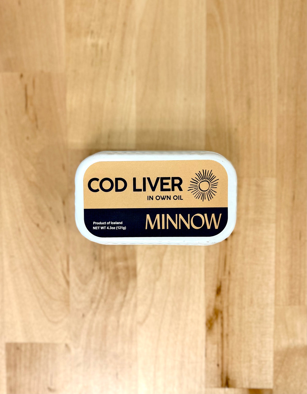 MINNOW Cod Liver in Own Oil
