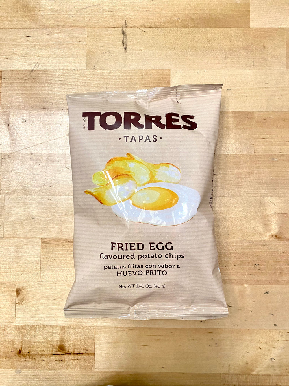 TORRES Fried Egg Chips Small