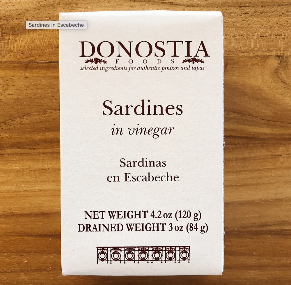 
                  
                    DONOSTIA Sardines in Vinegar - Escabeche
                  
                