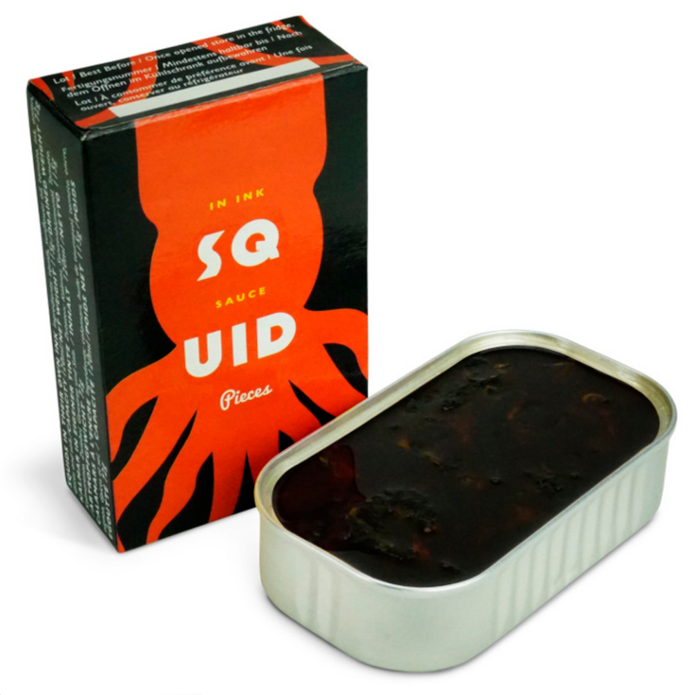 DON GASTRONOM Squid Pieces in Ink Sauce