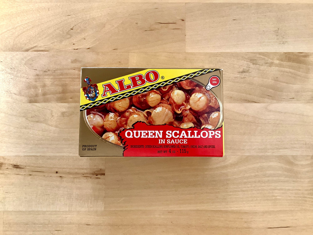 ALBO Queen Scallops - Zamburinas