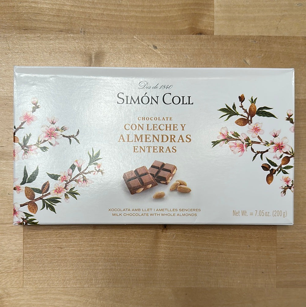SIMON COLL Extra Large Milk Chocolate With Whole Almonds