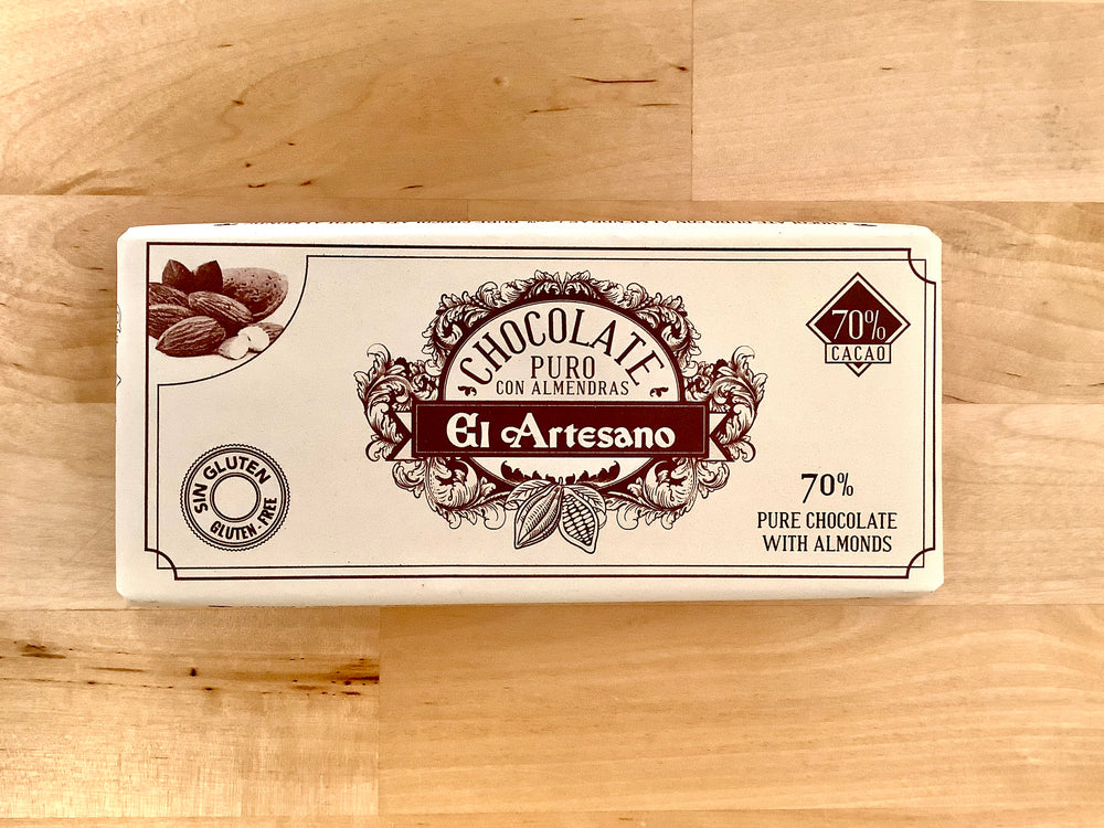 EL ARTESANO - Dark Chocolate With Almonds