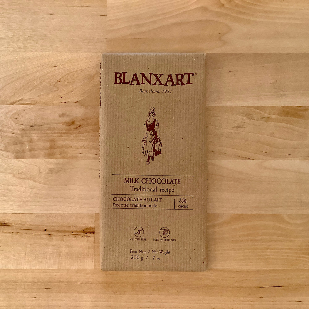 BLANXART Milk Chocolate Bar
