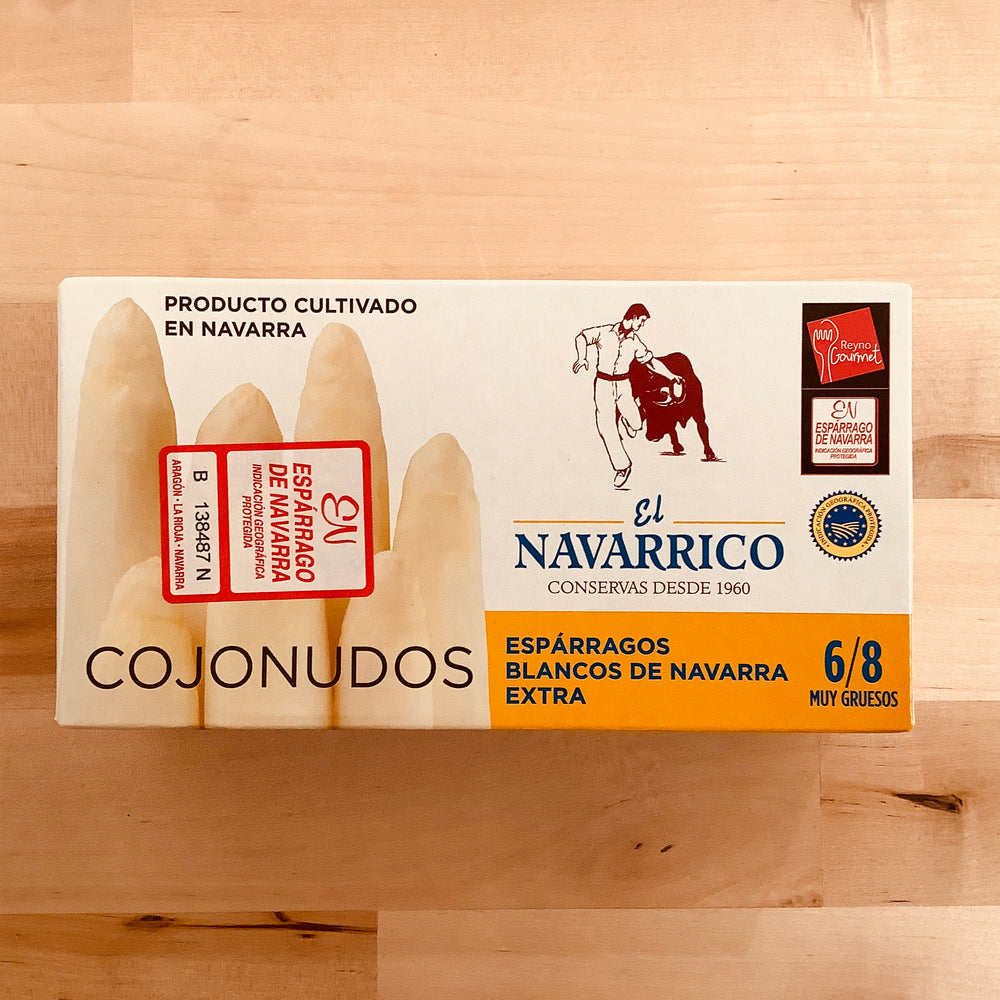 EL NAVARRICO White Asparagus “Cojonudos”