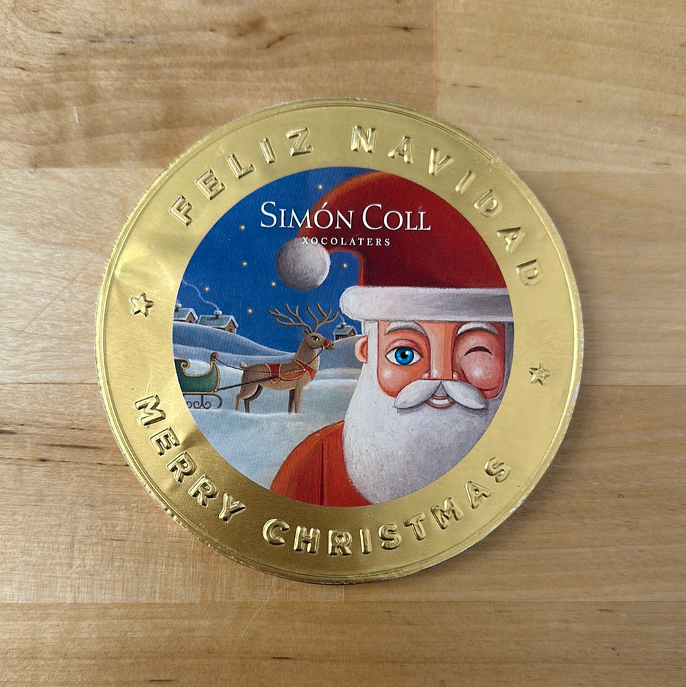 SIMON COLL Santa Claus Gold Medallion 60g