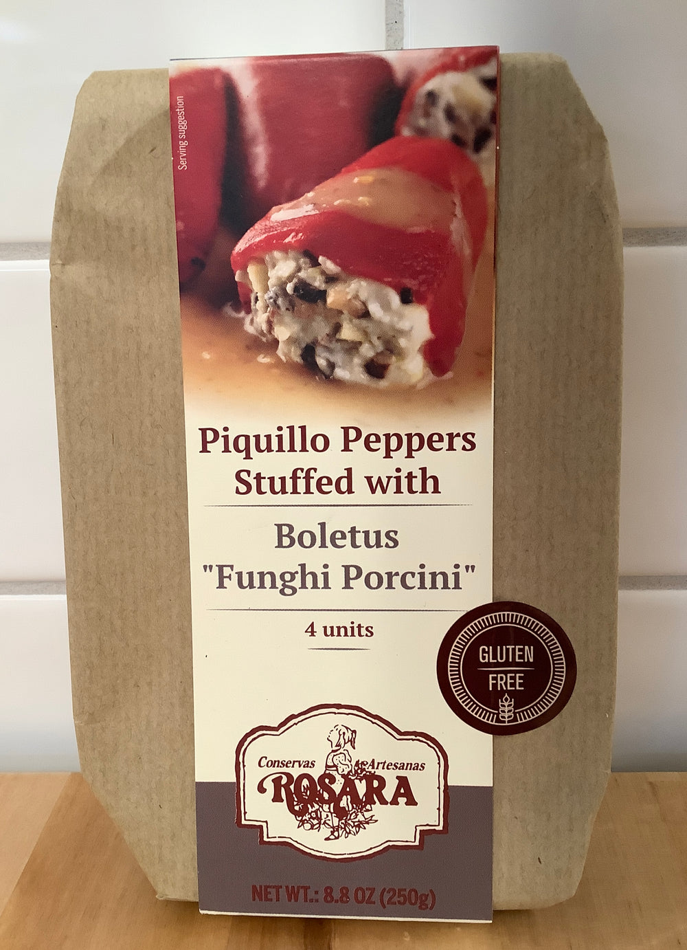 ROSARA Piquillo Peppers Stuffed With Boletus “Funghi Porcini”