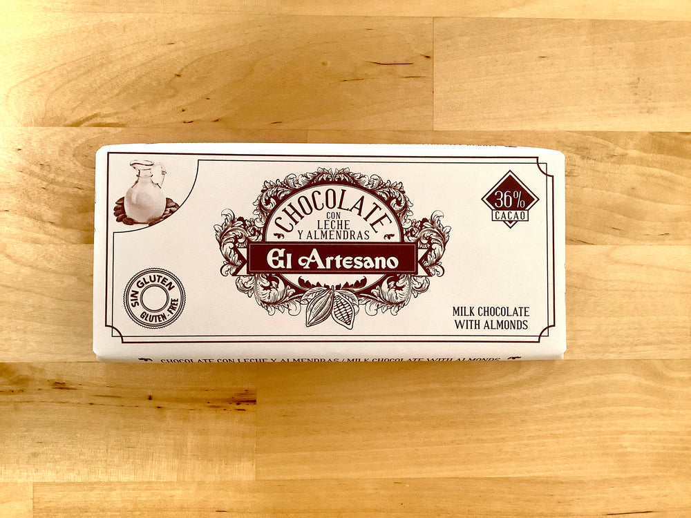 EL ARTESANO - Milk Chocolate With Almonds