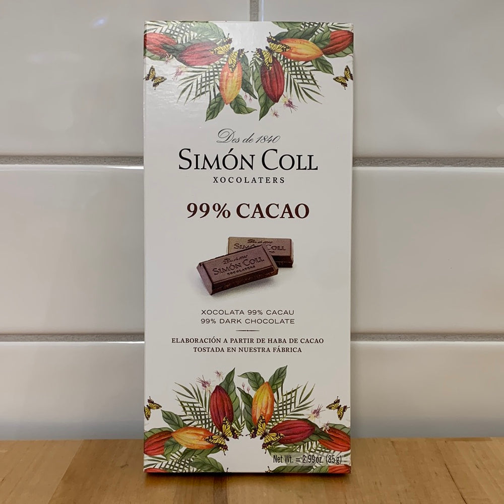 SIMON COLL 99% Dark Chocolate