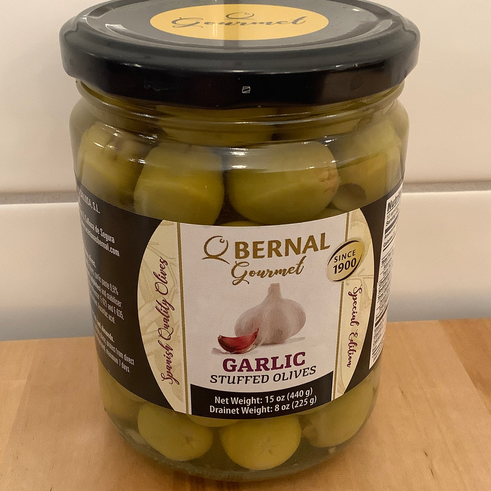 
                  
                    BERNAL Manzanilla Gourmet Olives with Garlic
                  
                