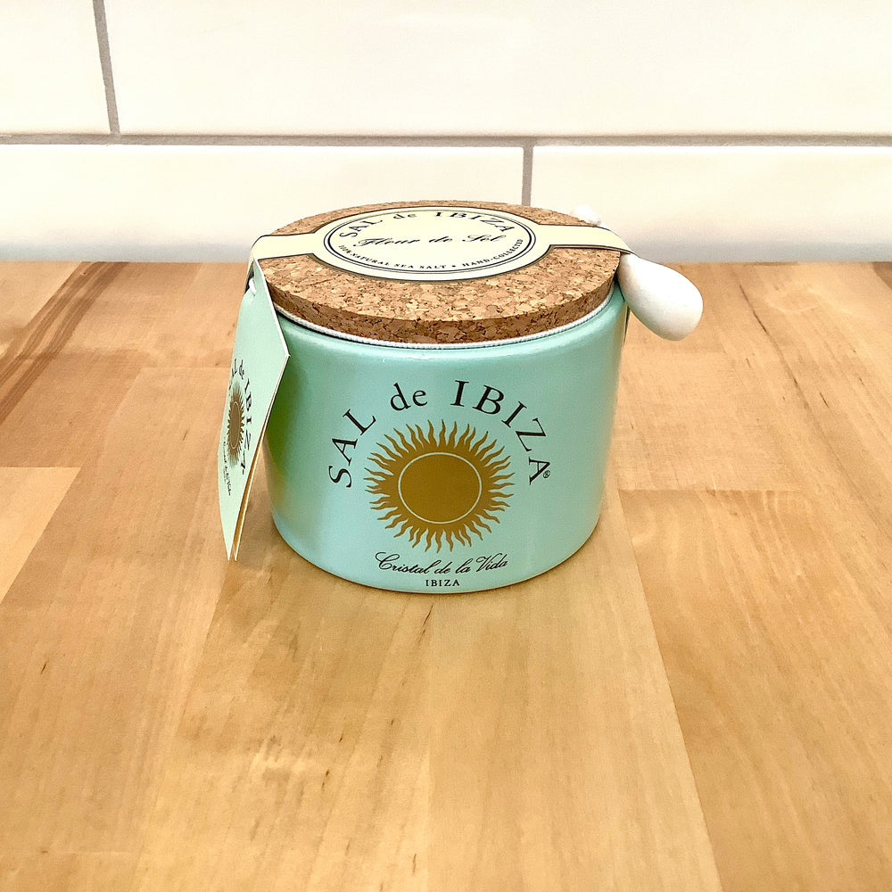 SAL DE IBIZA- Ceramic Jar and Spoon