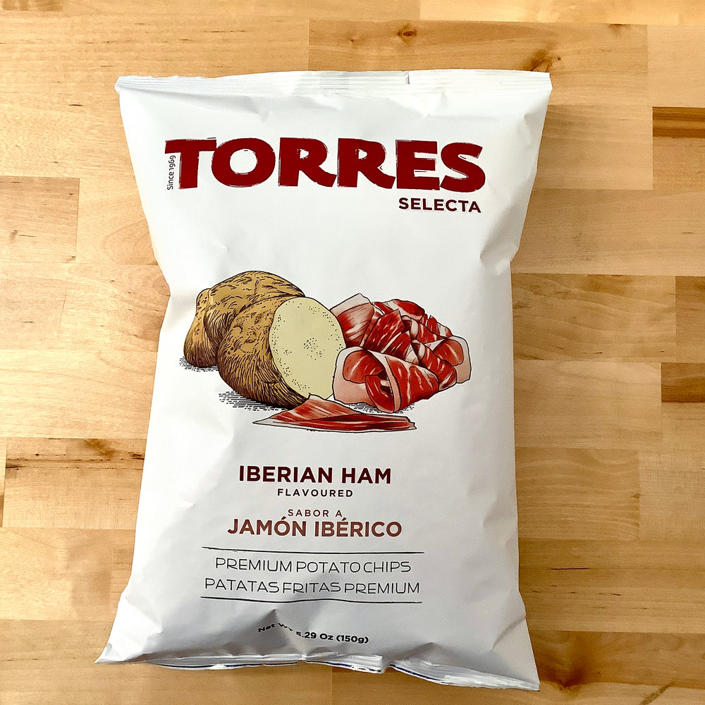 TORRES Iberian Ham Potato Chips Large