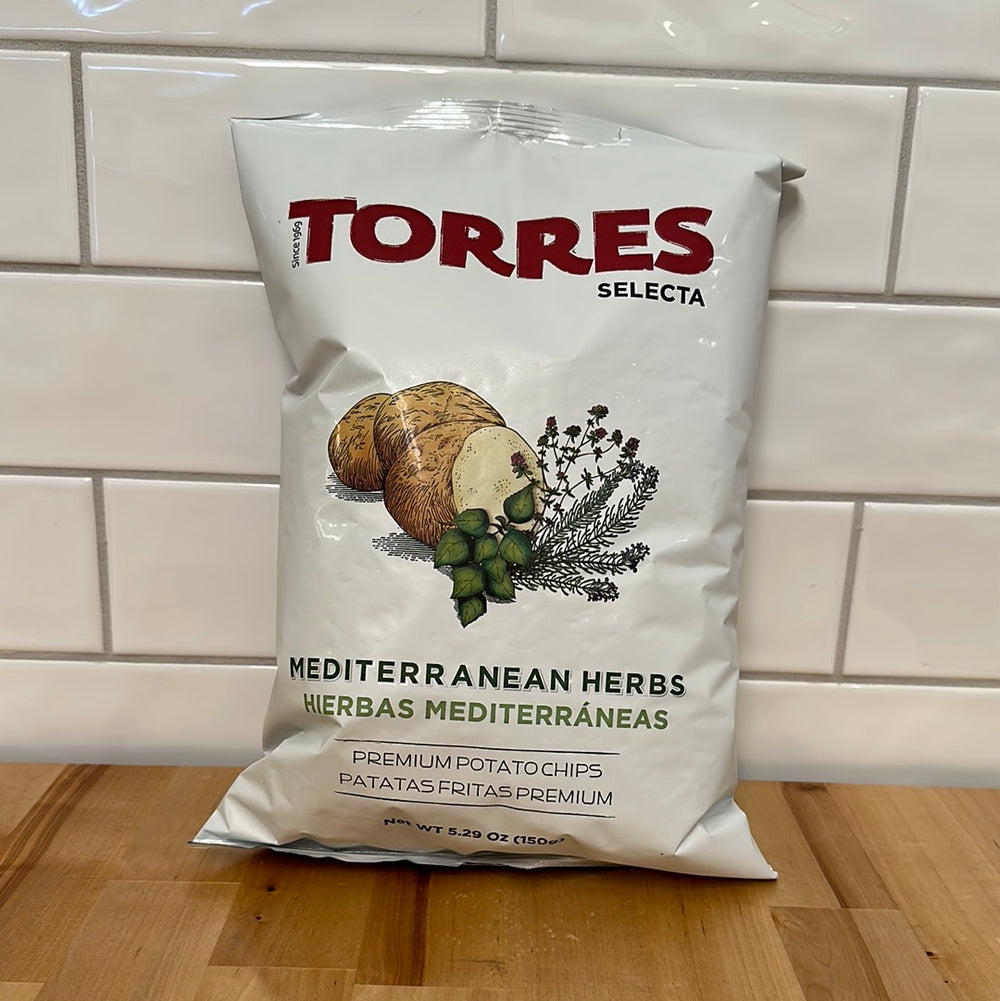 TORRES Mediterranean Herbs Potato Chips Large