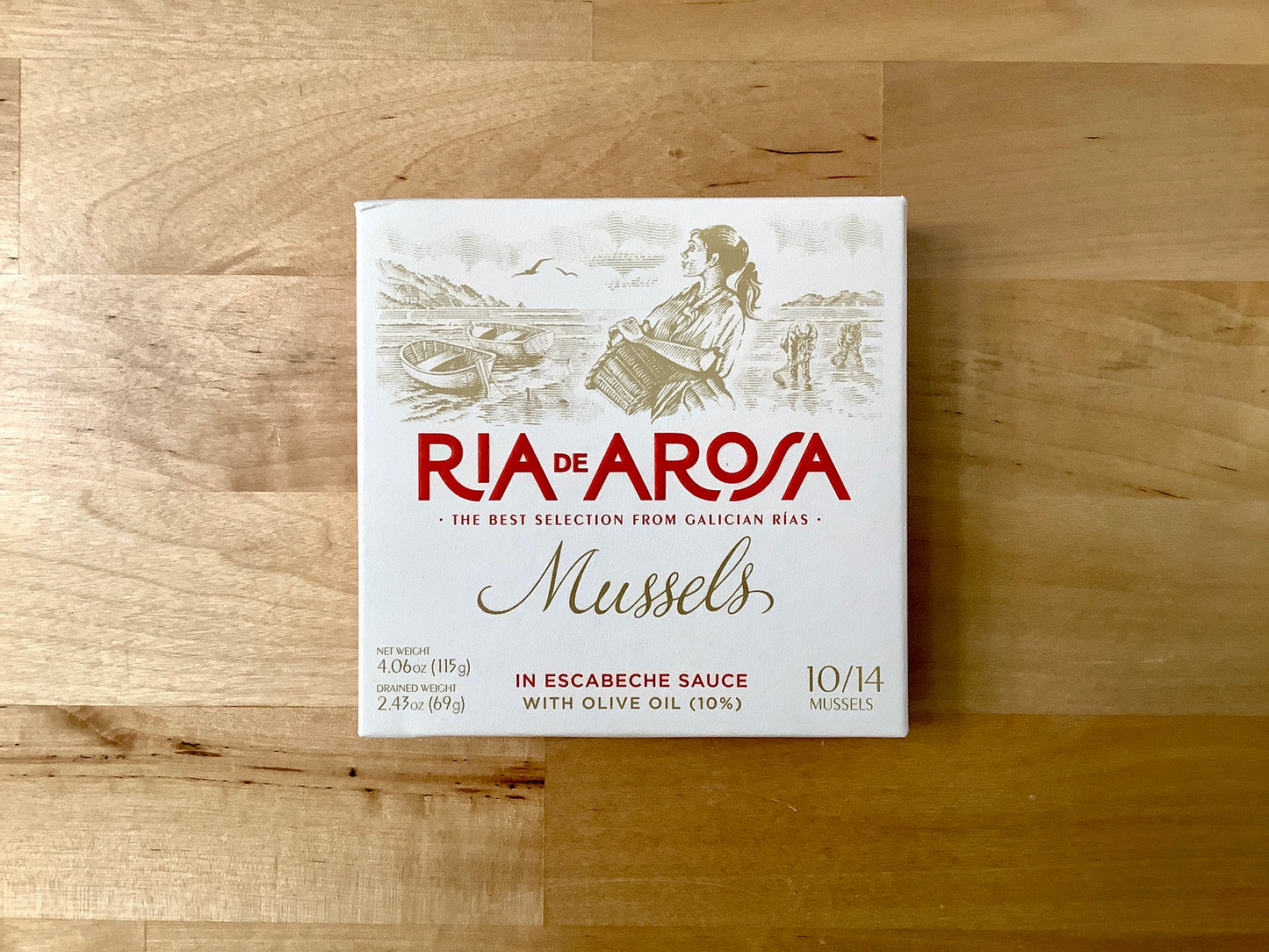 ORTIZ Ría de Arosa Mussels in Pickled Sauce
