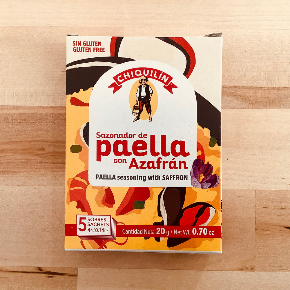 CHIQUILIN Paella Seasoning with Saffron