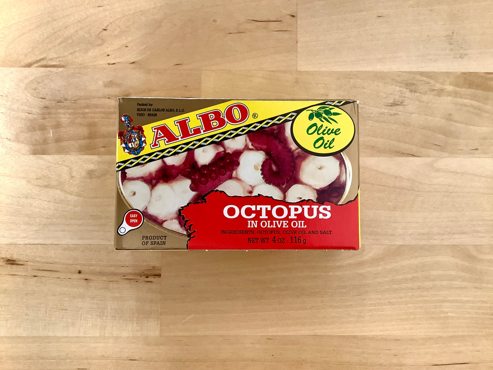 ALBO Octopus in Olive Oil