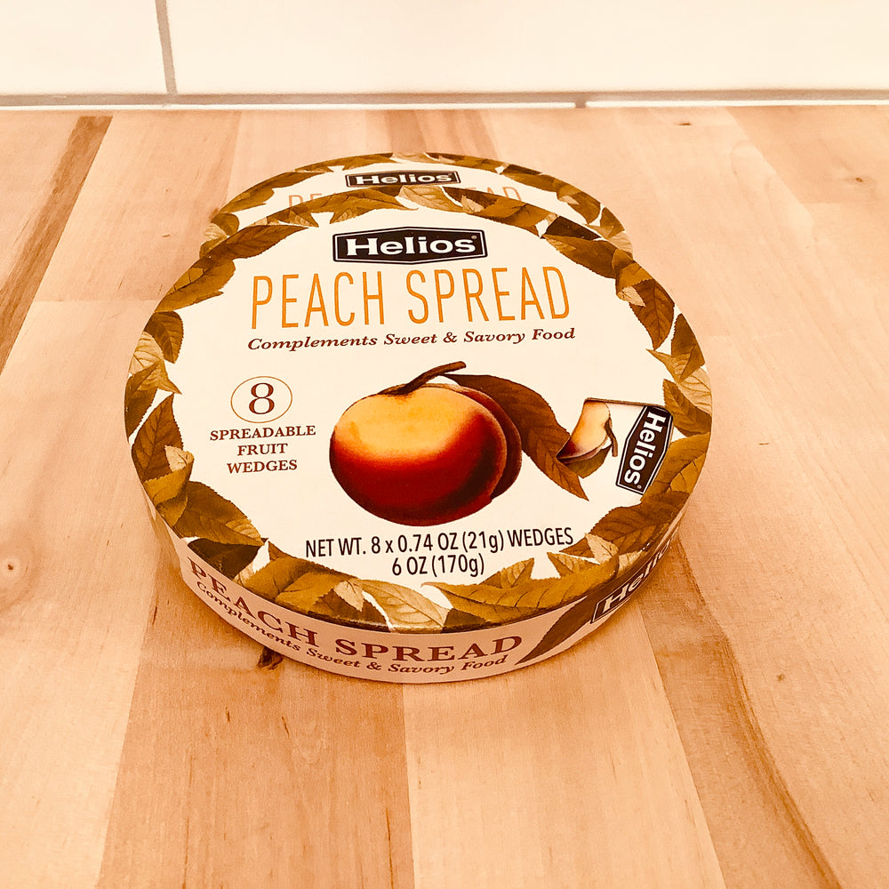 HELIOS Peach Spread in Wedges