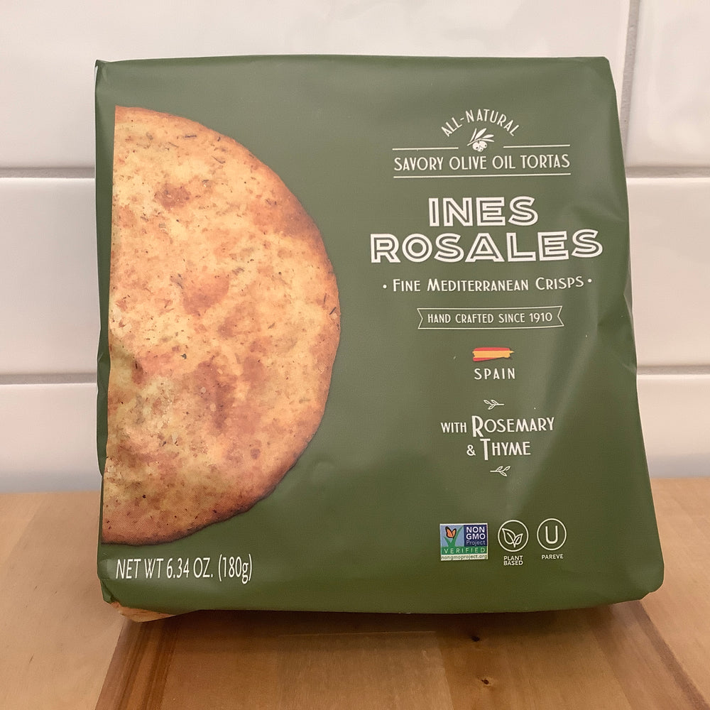 INES ROSALES Savory Rosemary & Thyme Tortas