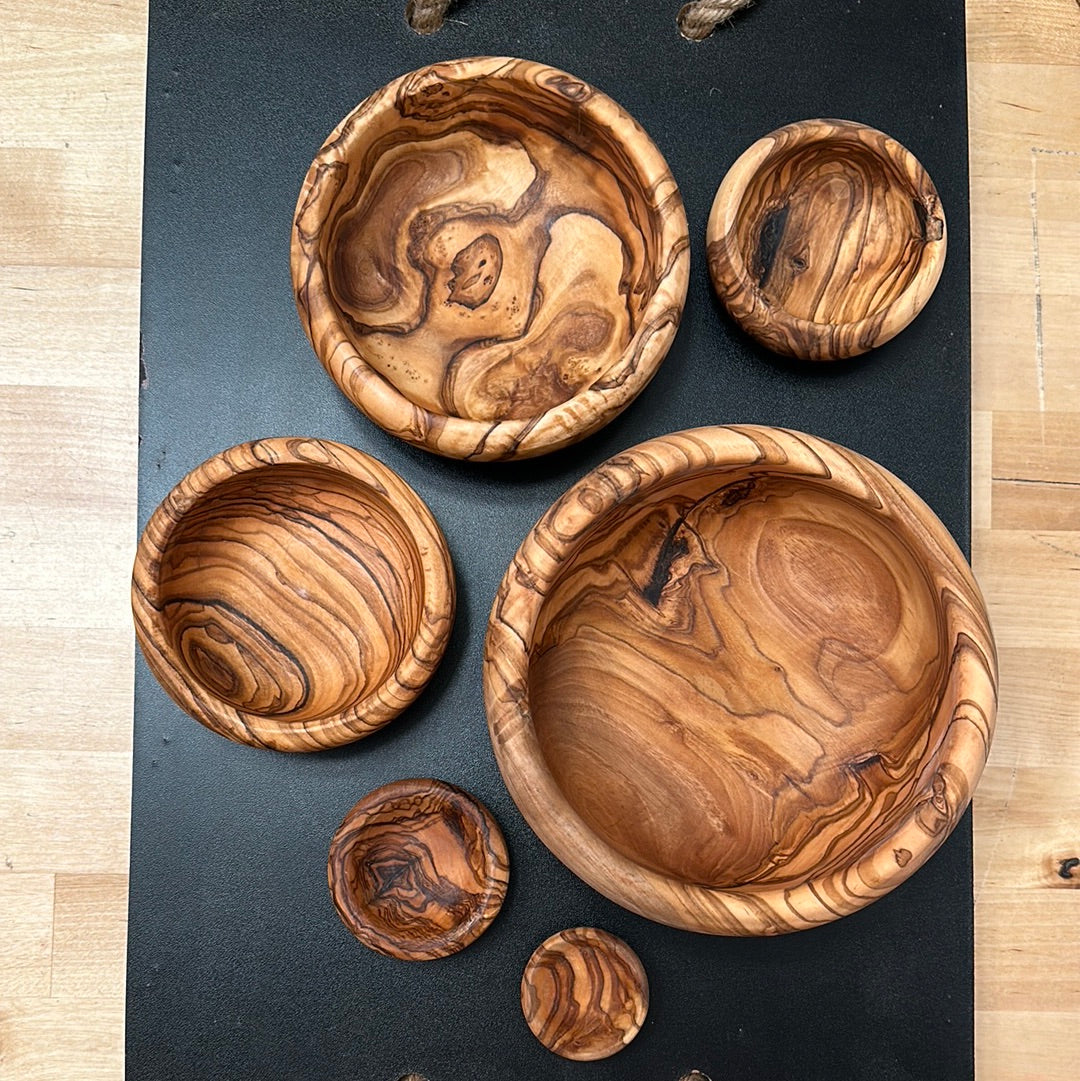
                  
                    OLIVEN Olive Wood Nesting Bowls - Set of 6
                  
                