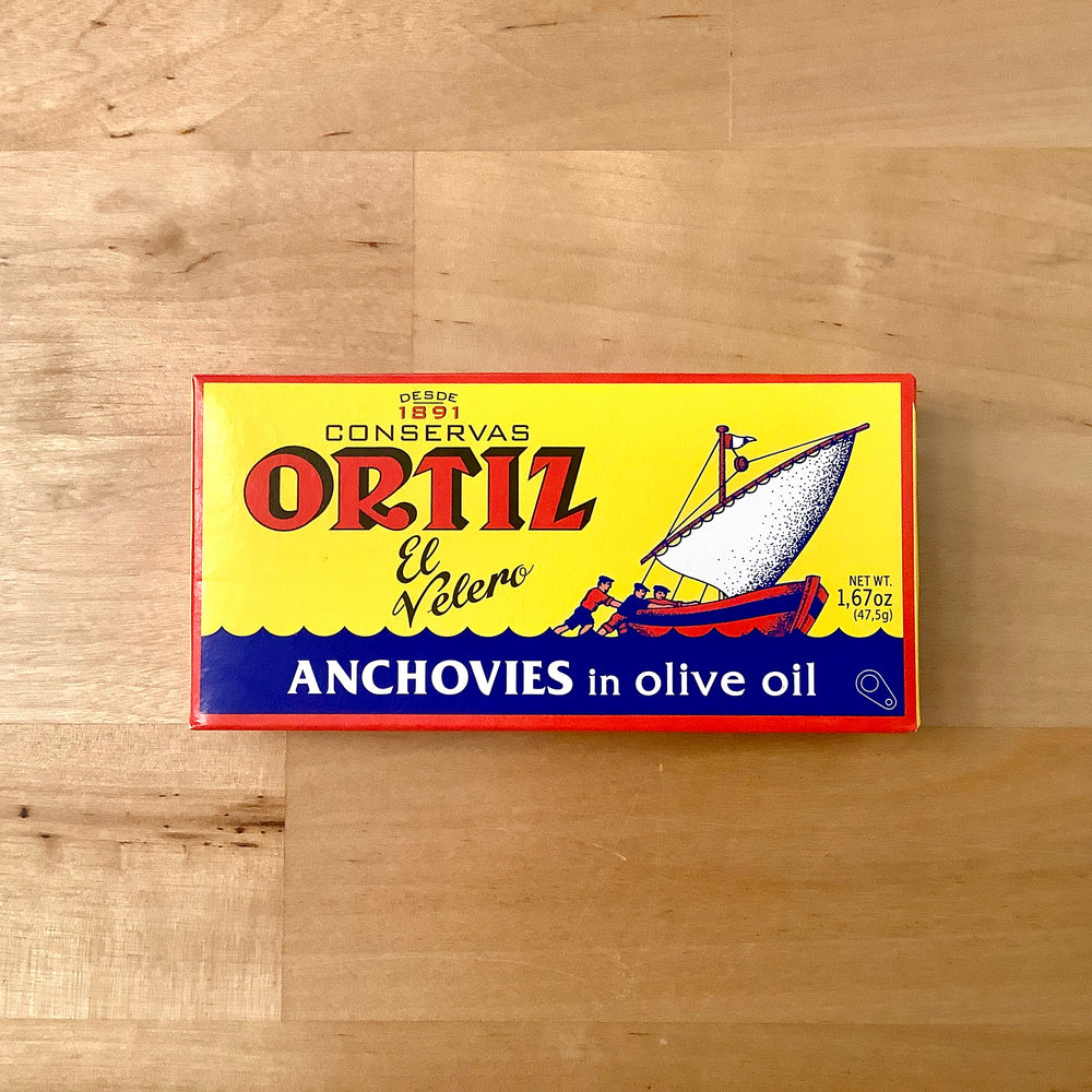ORTIZ Anchovies in Olive Oil tin